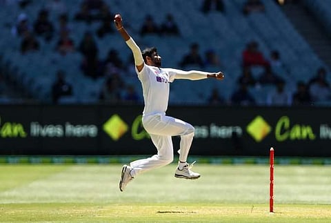 ബൂമ്ര പന്തെറിയുന്നു/ബിസിസിഐ ചിത്രം