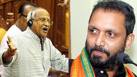 ഒ രാജഗോപാല്, കെ സുരേന്ദ്രന്/ ഫയല് ചിത്രം