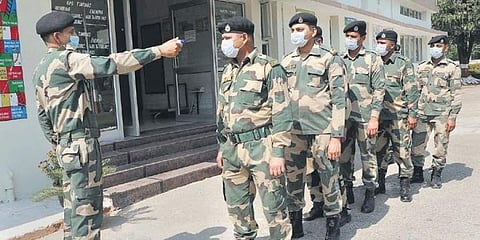 ബിഎസ്എഫ് ജവാന് കോവിഡ്; 50പേര് നിരീക്ഷണത്തില്