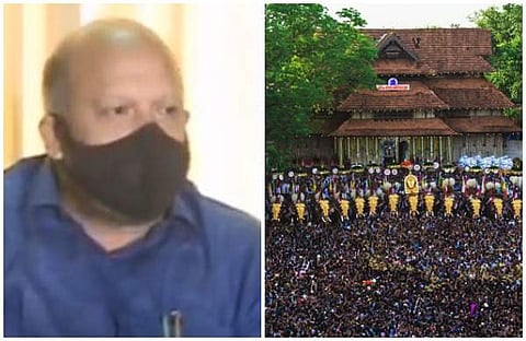 ചരിത്രത്തില് ആദ്യം; തൃശൂര് പൂരം ഉപേക്ഷിച്ചു