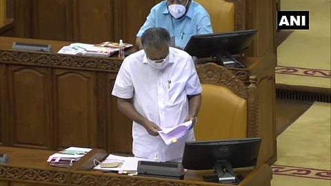 പിണറായി വിജയന് നിയമസഭയില് / എഎന്ഐ ചിത്രം