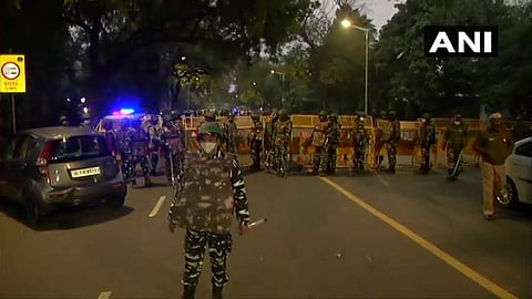 ഡല്ഹിയില് സുരക്ഷാസേനയെ വിന്യസിച്ചിരിക്കുന്നു/ എഎന്ഐ ചിത്രം