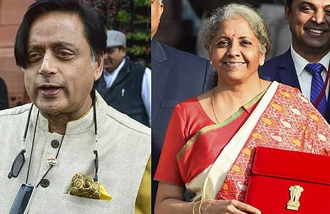 ശശി തരൂര്, നിര്മല സീതാരാമന്/പിടിഐ