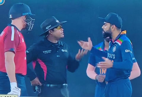 ഇംഗ്ലണ്ടിനെതിരായ ടി20യില് വിരാട് കോഹ്ലി/ഫോട്ടോ: ട്വിറ്റര്