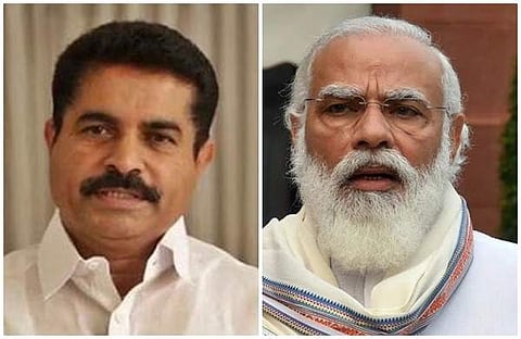 അടൂര് പ്രകാശ്, നരേന്ദ്ര മോദി