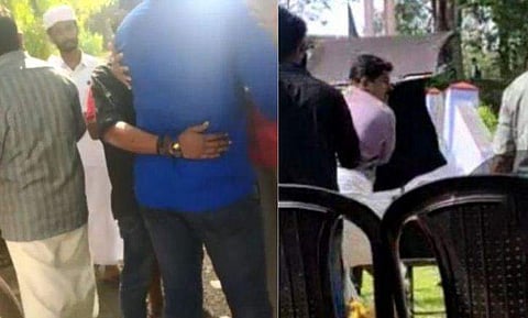 സിനിമ സെറ്റിലെ സംഘപരിവാര് ആക്രമണം/ടെലിവിഷന് ദൃശ്യം