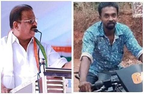 കെ സുധാകരന്, രതീഷ്