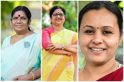 ജെ ചിഞ്ചുറാണി, വീണ ജോര്ജ് ,ആര് ബിന്ദു