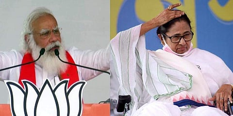 നരേന്ദ്രമോദി - മമതാ ബാനര്ജി