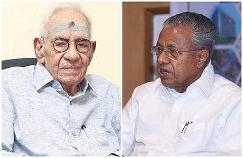 ഡോ. പി കെ വാര്യര്, പിണറായി വിജയന്