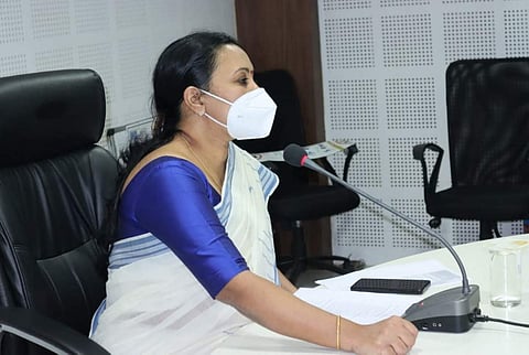 ആരോഗ്യമന്ത്രി വീണാ ജോര്ജ്