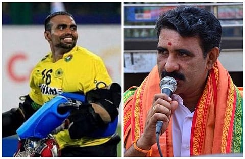 ശ്രീജേഷ്, ബി ഗോപാലകൃഷ്ണന്