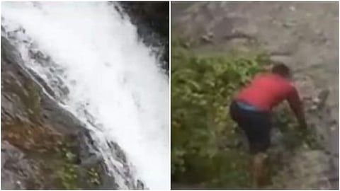 വെള്ളച്ചാട്ടത്തില് അപകടത്തില്പ്പെട്ട എറണാകുളം സ്വദേശി
