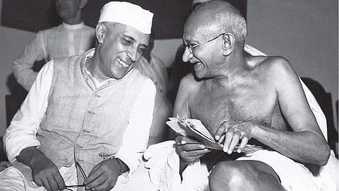 മഹാത്മാ ഗാന്ധിയും ജവഹര്ലാല് നെഹ്റുവും/ഫയല്