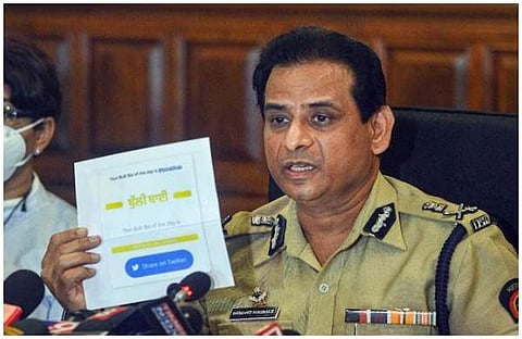 മുംബൈ പൊലീസ് നടത്തിയ വാര്ത്താ സമ്മേളനം/പിടിഐ