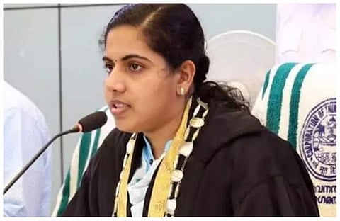 തിരുവനന്തപുരം മേയര് ആര്യാ രാജേന്ദ്രന്/ഫയല്