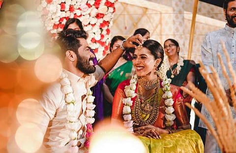 ശ്രീനാഥിന്റേയും അശ്വതിയുടേയും വിവാഹത്തിൽ നിന്ന്/ ഫെയ്സ്ബുക്ക്