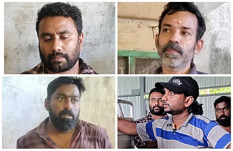 അറസ്റ്റിലായ പ്രതികള്