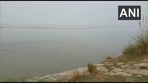 ബിഹാറില് ബോട്ട് മറിഞ്ഞ സ്ഥലം, എഎന്ഐ