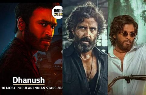 പ്രമുഖ താരമായ ധനുഷ്, ഹൃത്വിക് റോഷന്, അല്ലു അര്ജുന്/ ട്വിറ്റര്