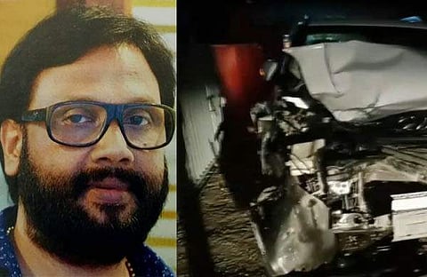 സന്ധ്യ മോഹന്, അപകടത്തില് പെട്ട കാര്