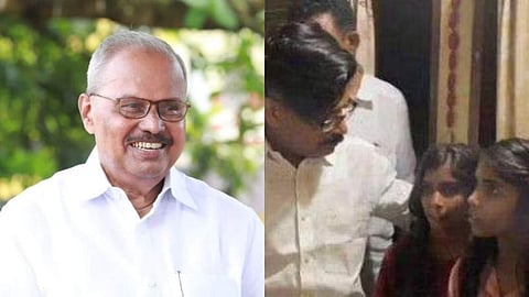 ഗോപി കോട്ടമുറിക്കല്, കുട്ടികളെ ആശ്വസിപ്പിക്കുന്ന മാത്യു കുഴല്നാടന് എംഎല്എ
