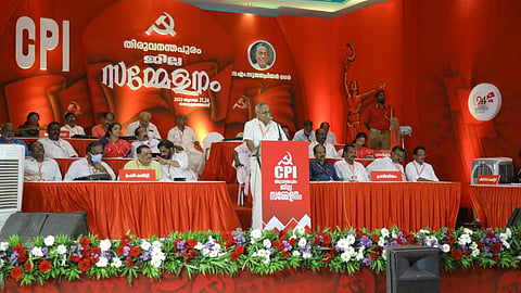 സിപിഐ ജില്ലാ സമ്മേളനത്തില് കാനം രാജേന്ദ്രന് സംസാരിക്കുന്നു/ഫെയ്സ്ബുക്ക്
