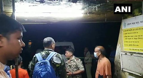 അപകടസ്ഥലത്തുനിന്നുള്ള ദൃശ്യം