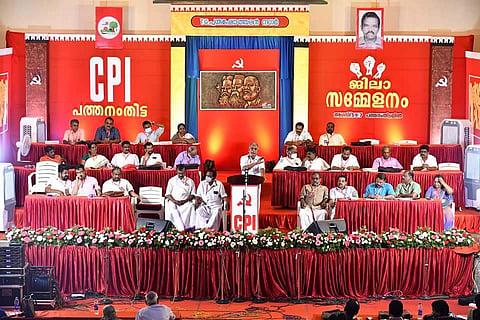 സിപിഐ പത്തനംതിട്ട ജില്ലാ സമ്മേളനത്തില് നിന്ന്