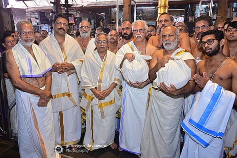 അഷ്ടബന്ധക്കൂട്ട് സമര്പ്പണം