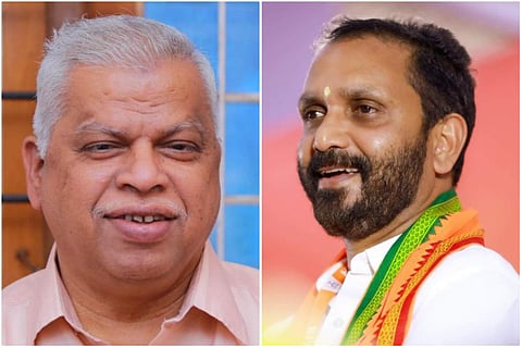എം വി ജയരാജന്, കെ സുരേന്ദ്രന്/ ഫയല്