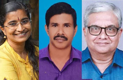 ഇഎന് ഷീജ, മനോജ് മണിയൂര്, വി രാമന്കുട്ടി