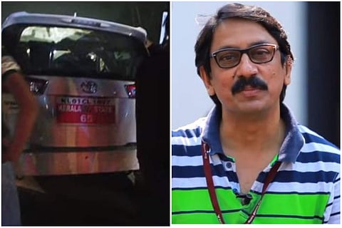 അപകടത്തില്പ്പെട്ട കാര്, ഡോ. വേണു