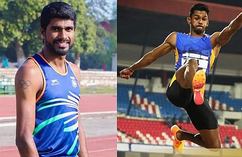 ജിന്സണ് ജോണ്സണ്, എം ശ്രീശങ്കര്/ ഫെയ്സ്ബുക്ക്