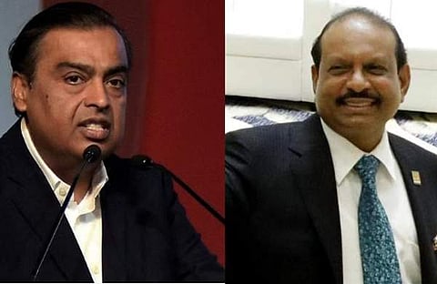 മുകേഷ് അംബാനി, എം എ യൂസഫലി/ ഫയല്