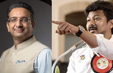 ഗൗരവ് ഭാട്ടിയ/ഉദയനിധി സ്റ്റാലിന് ചിത്രം: എക്സ്