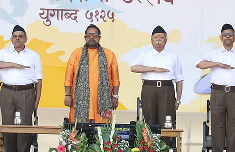 ആര്എസ്എസ് വേദിയില് ശങ്കര് മഹാദേവന്/ പിടിഐ