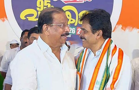 കെ സുധാകരനും, കെ സി വേണുഗോപാലും/ ഫെയ്സ്ബുക്ക്