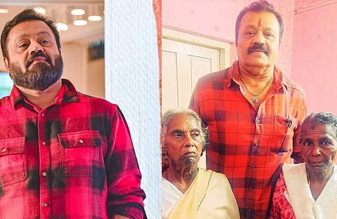 സുരേഷ് ഗോപി ഫെയ്സ്ബുക്കില് പങ്കുവച്ച ചിത്രം