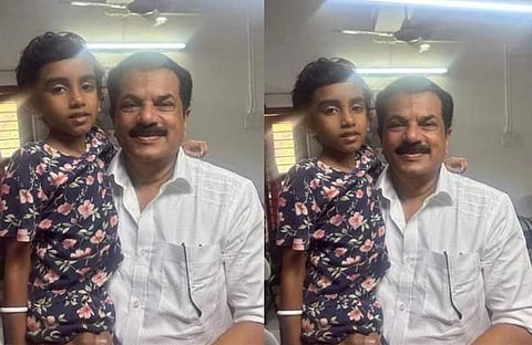 അബിഗേലിനൊപ്പം എംഎൽഎ മുകേഷ്/ ഇൻസ്റ്റഗ്രാം