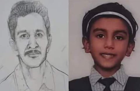 പൊലീസ് പുറത്തുവിട്ട രേഖാചിത്രം, അബിഗേല്