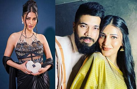 ശ്രുതി ഹാസനും ശാന്തനുവും/ഫോട്ടോ: ഫെയ്സ്ബുക്ക്