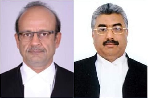 ജസ്റ്റിസ് രാജേഷ് ബിന്ദാല്, ജസ്റ്റിസ് അരവിന്ദ് കുമാര്/ ട്വിറ്റര്