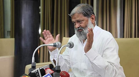 ഹരിയാന ആരോഗ്യമന്ത്രി അനില് വിജ്