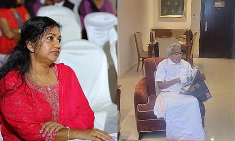 മരിയ ഉമ്മൻചാണ്ടി, ഉമ്മൻ ചാണ്ടി/ ചിത്രം ഫെയ്സ്ബുക്ക്
