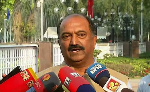 ധനമന്ത്രി കെ എന് ബാലഗോപാല് മാധ്യമങ്ങളോട്