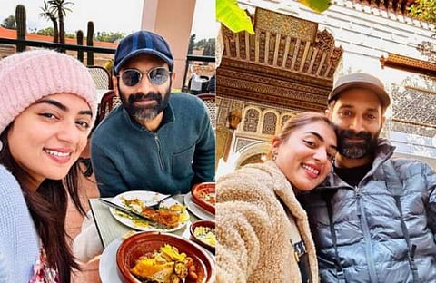 അവധി ആഘോഷിക്കുന്ന നസ്രിയയും ഫഹദും/ ചിത്രം; ഇൻസ്റ്റഗ്രാം