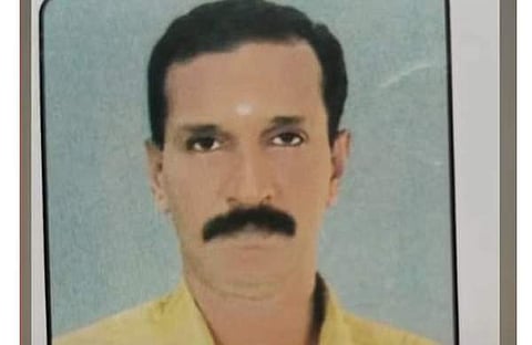 സസ്പെന്ഷനിലായ ഡിവൈഎസ്പി വേലായുധന് നായര്/ ടിവി ദൃശ്യം
