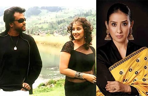 ബാബയിൽ മനീഷ കൊയ്രാളയും രജനീകാന്തും, മനീഷ കൊയ്രാള/ ചിത്രം; ഇൻസ്റ്റഗ്രാം