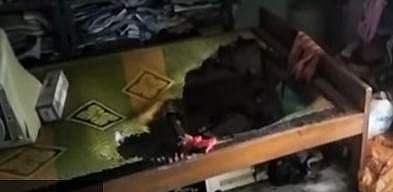 വിമുക്ത ഭടന് വീട്ടുസാധനങ്ങള്ക്ക് തീയിട്ടപ്പോള്, സ്ക്രീന്ഷോട്ട്